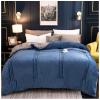 BDMFJY Super Soft Extra Warmest Cashmere Quilt Double-Sided Velvet Quilt Thickened for Autumn and Winter Warm Quilted Comforter (Full/Queen),A,180x220cm (3kg) view 1