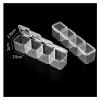 HANRUO 28/56/224 Diamond Painting Accessories Tool Nail Art Rhinestone Bead Storage Box (Color : 28 Girds) view 4