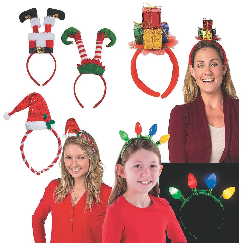 24 Piece(s) Christmas Headband Assortment