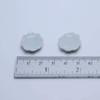 10 Handcrafted White Ceramic Decorative Plates Home Dcor Accents for Display & Artistic Arrangements view 2