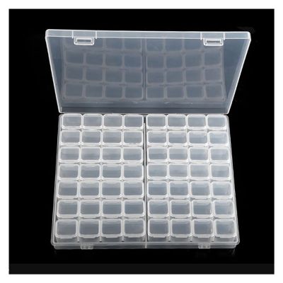 HANRUO 28/56/224 Diamond Painting Accessories Tool Nail Art Rhinestone Bead Storage Box (Color : Mixed 168 Girds B)