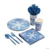 402 Piece(s) Snowflake Tableware Kit for 50 Guests view 2
