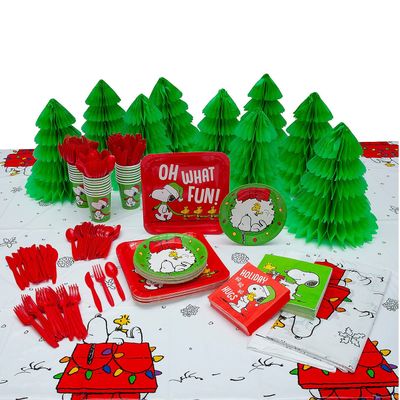 358 Piece(s) Christmas Tableware Kit for 24 Guests