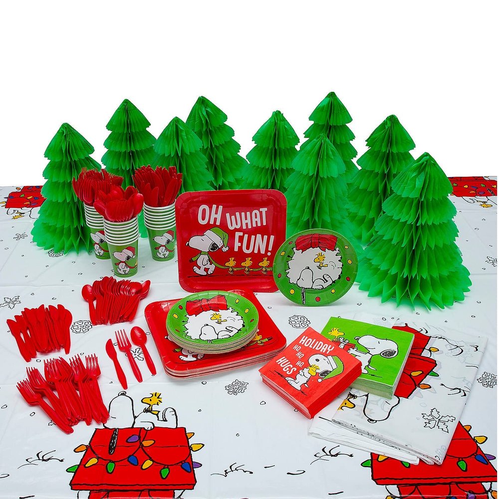 358 Piece(s) Christmas Tableware Kit for 24 Guests
