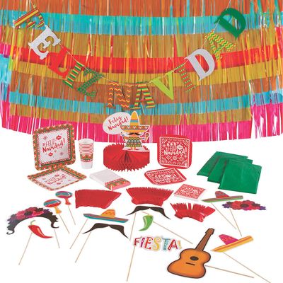 324 Piece(s) Feliz Navidad Tableware Kit for 24 Guestsc