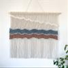 Bonnie Handmade Large Macrame Wall Hanging, Woven Wall Tapestry, Boho Wall Decor, Bohemian Art Decoration, Macraweave Tapestry, Modern Wall Rug view 3