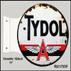 Reproduction Tydol Flange Sign 15x171/2 view 1