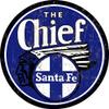 ArtFuzz The Chief Santa Fe Railroad Sign Round 14 view 1