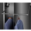 Drop-down Closet Rod, Adjustable Closet Lift Rail Organizer Storage System Closet Hanger Rod With Telescopic Handle and Mounting Hardware, Wall-mounted Industrial Wall Shelf ( Size : 510-650mm ) view 3