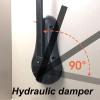 Drop-down Closet Rod, Adjustable Closet Lift Rail Organizer Storage System Closet Hanger Rod With Telescopic Handle and Mounting Hardware, Wall-mounted Industrial Wall Shelf ( Size : 510-650mm ) view 4