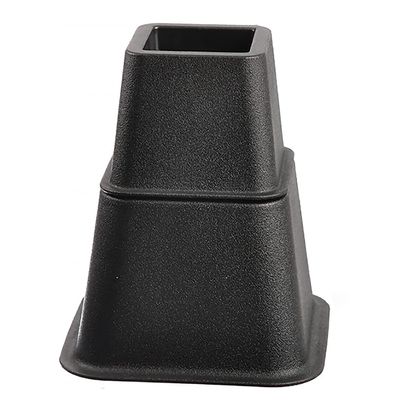 KaysaLY Bed Risers Furniture Risers, Lifting Height 8-20cm Heavy Duty Furniture Wooden Lifts for Tables Chairs Sofas Cabinets Supports Legs,Black