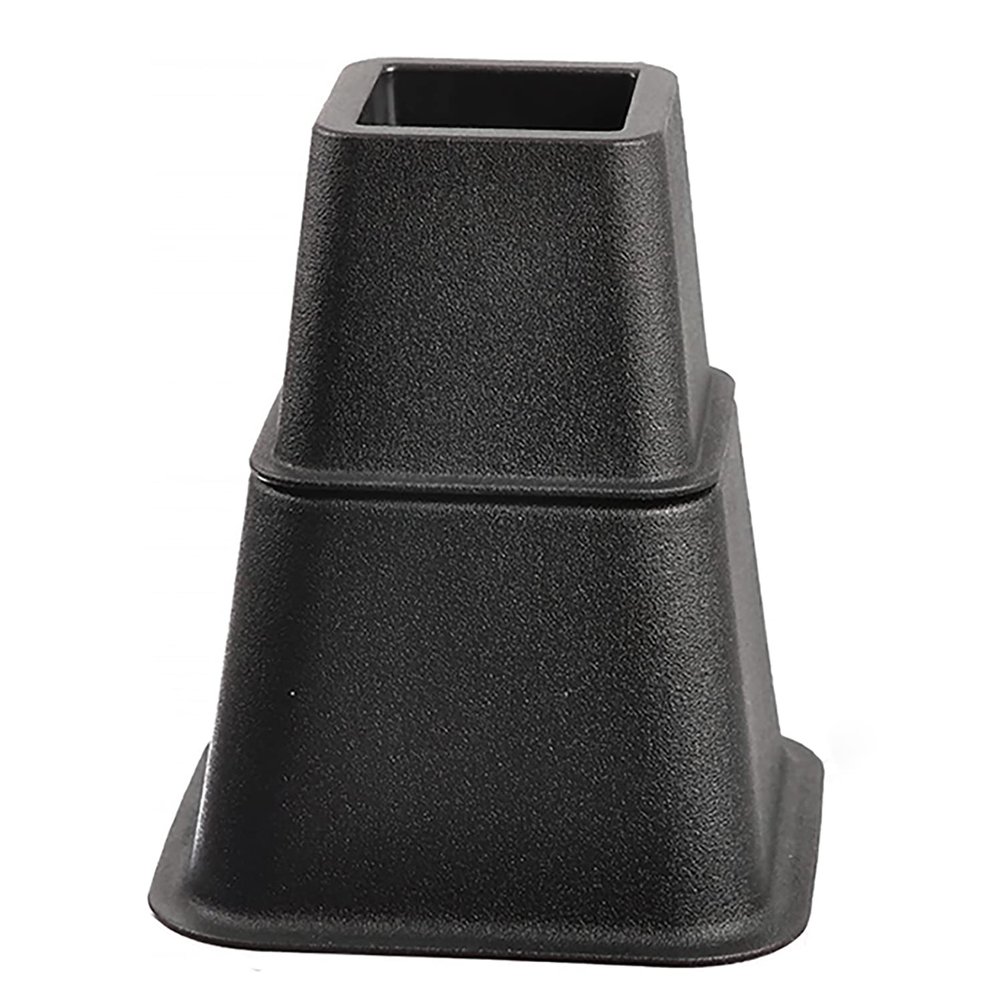 KaysaLY Bed Risers Furniture Risers, Lifting Height 8-20cm Heavy Duty Furniture Wooden Lifts for Tables Chairs Sofas Cabinets Supports Legs,Black