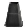 KaysaLY Bed Risers Furniture Risers, Lifting Height 8-20cm Heavy Duty Furniture Wooden Lifts for Tables Chairs Sofas Cabinets Supports Legs,Black view 1