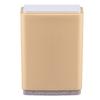 KaysaLY Nail-Free Self-Adhesive Furniture Riser (5cm), (Set of 4) ABS Plastic Bed Risers with Cotton Glue and Felt Bottom Anti Slip Pads,Beige,Square view 1