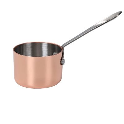 120ml Thickened Stainless Steel Sauce Boat OR200ML Thickened Sauce Boat Extended Handle Sauce Boat (One Piece/Rose Gold) Tableware Sets (Size : Medium)
