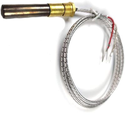 750mv (24" Aluminum) Thermocouple for Heat Glo Heatilator,Fireplace Thermopile Parts,Fireplace Stove Accessories for Fire Gas Stoves Heat,Glo Gas Stoves Oven, Water Heater,Frying Furnace
