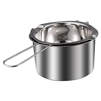 1 Set Double Boiler Pot Safe Nice Chic Fine Cheese Melting Pot Stainless Steel Chocolate Pot Chocolate Melting Pot Melting Pot (600ml)