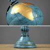 XBAOMING Decorative, Globe with Stand, 360Rotating Living Room Wine Cabinet Office TV Cabinet Desk Decoration,Black view 4