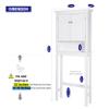 Spirich Over The Toilet Storage Cabinet, Bathroom Shelf Over The Toilet, Over Toilet Bathroom Organizer (White) view 4
