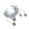Soochat Happy New Year Headband New Year Headband with Star Boppers and Tinsel - New Years Eve Party Decorations view 2