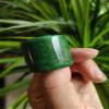 CAOMIAN Natural Xiuyu Jade Ring Finger Ring for Men and Women with Exquisite Quality (Color : 25mm) view 3