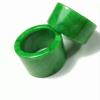 CAOMIAN Sungreen Jadeite Ring Emperor Green Dry Green Iron Dragon Raw Jade Pull Finger Accessories (Size : 19.8mm-20mm) view 3