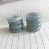 CAOMIAN Myanmar Natural Jade A Jade Ring Glutinous Ice Ring Ring for Men and Women Couple Jade Ring Ring view 2
