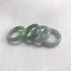 CAOMIAN Myanmar Natural Jade A Jade Ring Glutinous Ice Ring Ring for Men and Women Couple Jade Ring Ring view 4