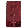 DUO ER 90/106/127cm Christmas Tree Skirt Burgundy Handmade Diamond Bottom Pattern Tree Skirt Velvet Christmas Tree Base Decoration (Color : 127cm) view 2