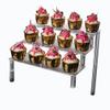 Acrylic Riser Display Stand, 3 Tier Display Shelf, Action Figure Display Stand, Riser Steps Display Stand, Countertop Desktop Tabletop Display Riser for Collection Organizer(L: 11.8inch/30CM) view 2