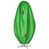JFBUCF Upright Christmas Tree Storage Bag, Fits 7.5 FT Tree Dust Cover Bag, Oxford Cloth Holiday Tree Bag with Zipper & Drawstring for Artificial Tree, Green view 1