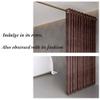 GDMING Bridal Shop Fitting Room, Dressing Room Clothing Store L-Shaped Track Locker Room Partition Curtain Cotton and Linen Velvet Curtains Used for Wedding Dresses and Dress Halls view 2