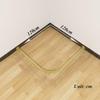 GDMING Bridal Shop Fitting Room, Dressing Room Clothing Store L-Shaped Track Locker Room Partition Curtain Cotton and Linen Velvet Curtains Used for Wedding Dresses and Dress Halls view 3