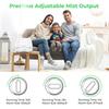 VACASSO Humidifier for Bedroom Large Room Home, 5L Ultrasonic Cool Mist humidifier for Baby Kids Plants, Air Humidifier with Adjustable Mist Output Lasts Up to 50 Hours with Whisper-Quiet Operation view 4