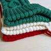 K-MLICE Personalized Christmas Stockings 6 Pack Embroidery Name for Family Custom Xmas Stocking Fireplace Farmhouse Rustic Christmas Ornaments for Home Decoration White Red Green Mantle Gift Holiday view 4