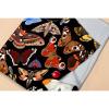 ARTBLANKET Butterflies and Moth Specimens Throw Blanket Fannel Fleece Super Soft Funny Blanket Travel Throw Blanket for Bed Couch Sofa 120x90 in for Family view 4
