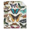 ARTBLANKET Vintage Butterfly Throw Blanket Fannel Fleece Super Soft Funny Blanket Travel Throw Blanket for Bed Couch Sofa 120x90 in for Family view 1