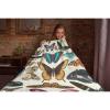 ARTBLANKET Vintage Butterfly Throw Blanket Fannel Fleece Super Soft Funny Blanket Travel Throw Blanket for Bed Couch Sofa 120x90 in for Family view 3