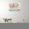 Fine Art Canvas Farmhouse Hydrandeas in Mason Jars Spice -Gather Canvas Wall Decor by Artist Cynthia Coulter for Living Room, Bedroom, Bathroom, Kitchen, Office, Bar, Dining & Guest Room - Ready to Hang - 20 in x 15 in view 3