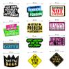25 Piece Retirement Party Hanging Swirls Decorations, Hilarious Happy Retirement Party Supplies and Gifts view 2