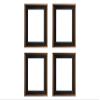 Creative Mark Illusions Floater Frame For 3/4" Deep Canvases - 20x24 Antique Gold/Black - No Glass or Backing - Wood Composite Floating Illusion Frame for Canvas Paintings- With Hanging Hardware view 1