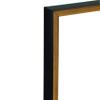 Creative Mark Illusions Floater Frame For 3/4" Deep Canvases - 20x24 Antique Gold/Black - No Glass or Backing - Wood Composite Floating Illusion Frame for Canvas Paintings- With Hanging Hardware view 4