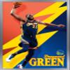 Trends International NBA Golden State Warriors - Draymond Green 21 Wall Poster, 22.375" x 34", Silver Framed Version view 1