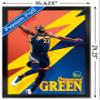 Trends International NBA Golden State Warriors - Draymond Green 21 Wall Poster, 14.725" x 22.375", Black Framed Version view 3