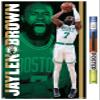 Trends International NBA Boston Celtics - Jaylen Brown 21 Wall Poster, 22.375" x 34", Premium Poster & Clip Bundle view 1