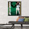 Trends International NBA Boston Celtics - Jaylen Brown 21 Wall Poster, 22.375" x 34", Premium Poster & Clip Bundle view 2