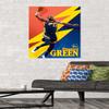 Trends International NBA Golden State Warriors - Draymond Green 21 Wall Poster, 22.375" x 34", Premium Poster & Mount Bundle view 2