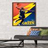 Trends International NBA Golden State Warriors - Draymond Green 21 Wall Poster, 22.375" x 34", Mahogany Framed Version view 2