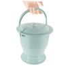 1pc 's Potty Bedside Commode Chamber Bucket Chairs for Outside Foldable Bidet Handheld Potty Toilet Portable Potty Pan Plastic Men and Women view 1