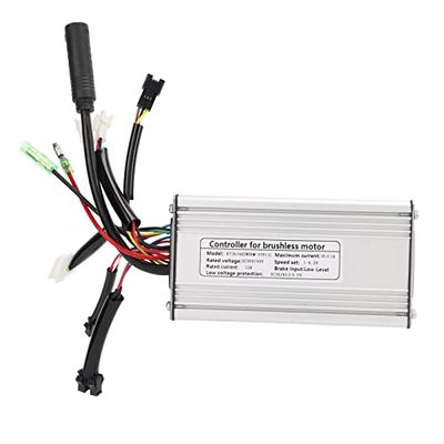 VBESTLIFE 36V 48V Brushless Motor Controller, 25A E Bike Speed Controller with Double Function for KT 500W 750W Motors